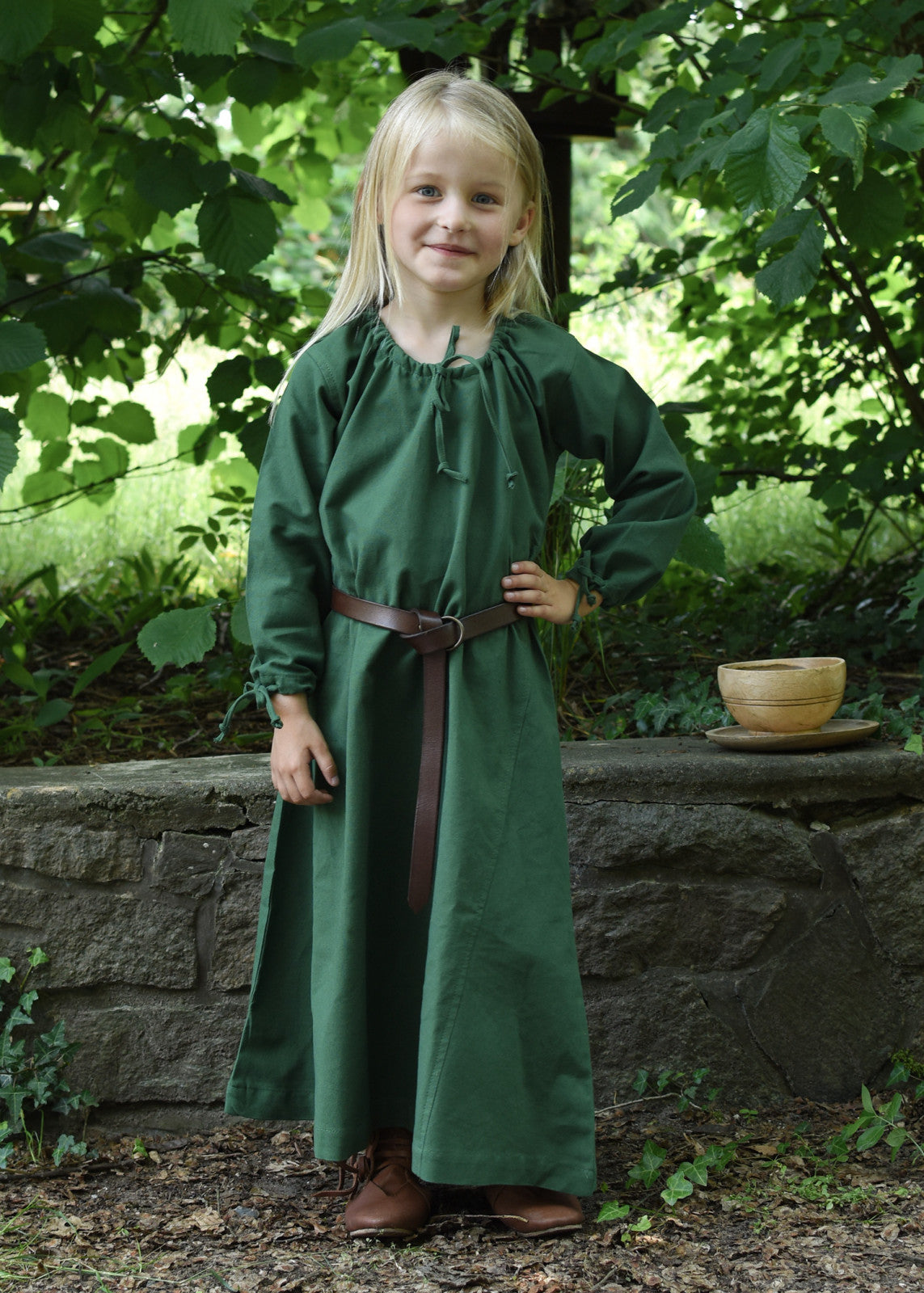 Kinder Mittelalterkleid Ana, versch. Farben