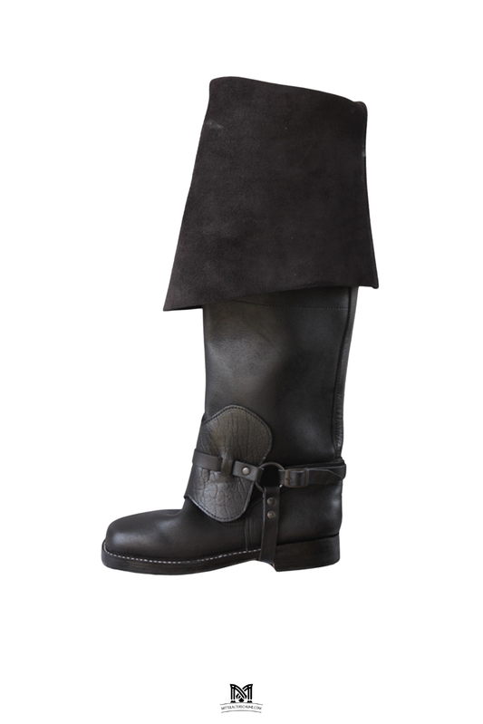 Athos- Reitstiefel, Schwarz