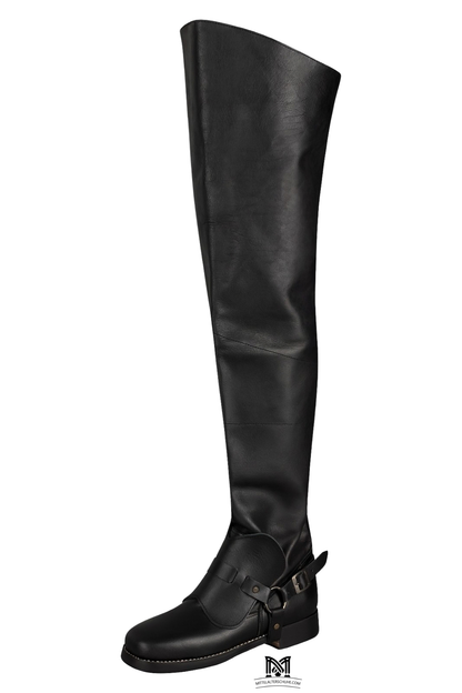 Athos- Reitstiefel, Schwarz