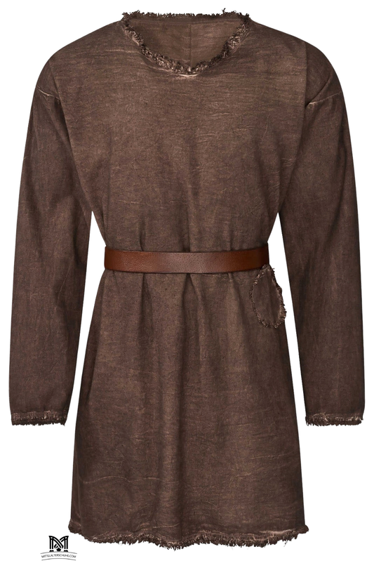 Einfalp- Tunika Braun