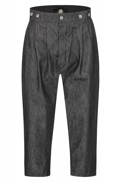 Ollie Hose Workerstyle 1920 Schwarz / B-Ware Gr. L