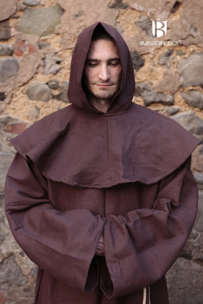 Mönchskutte Franziskus Braun