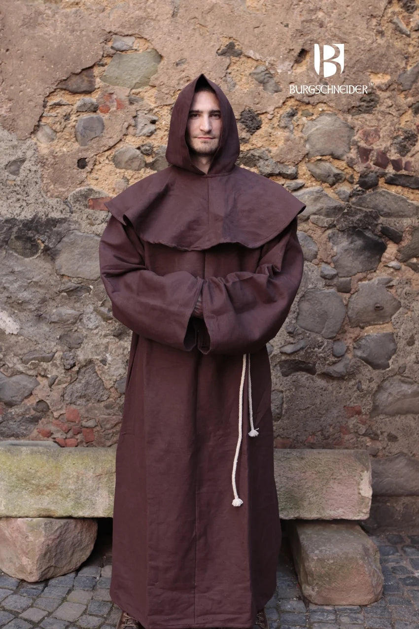 Mönchskutte Franziskus Braun