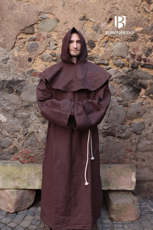 Mönchskutte Franziskus Braun