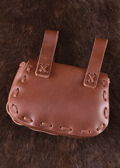 Ledertasche, Hellbraun